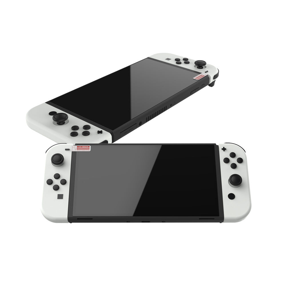 DOBE TNS-1156 2Pcs 9H Tempered Glass Screen Protector Anti-fingerprint Film for Nintendo Switch OLED DOBE TNS-1156 2Pcs 9H Tempered Glass Screen Protector Anti-fingerprint Film for Nintendo Switch OLED